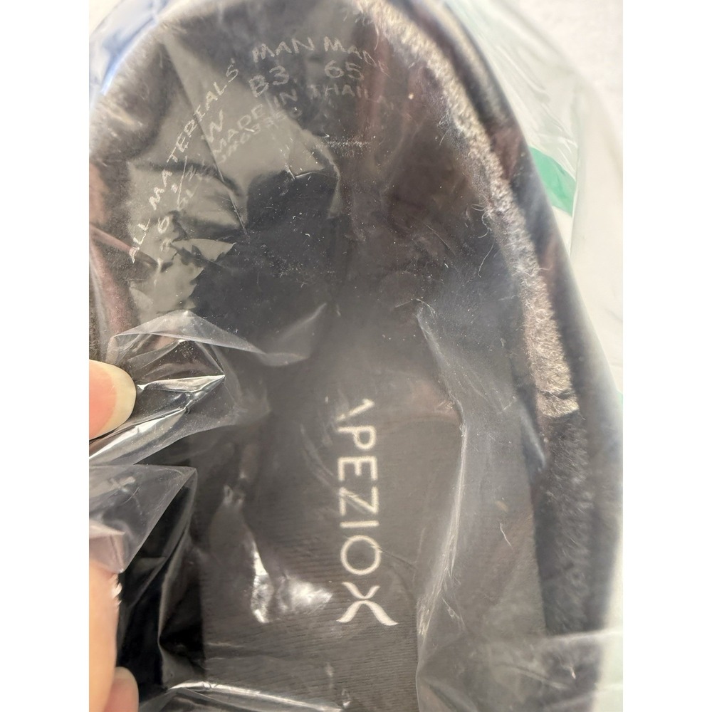 Capezio Tic Tap Toe Tap Shoes Black Mens 6.5 W Womens 8 Teletone Taps No Box - Picture 9 of 9